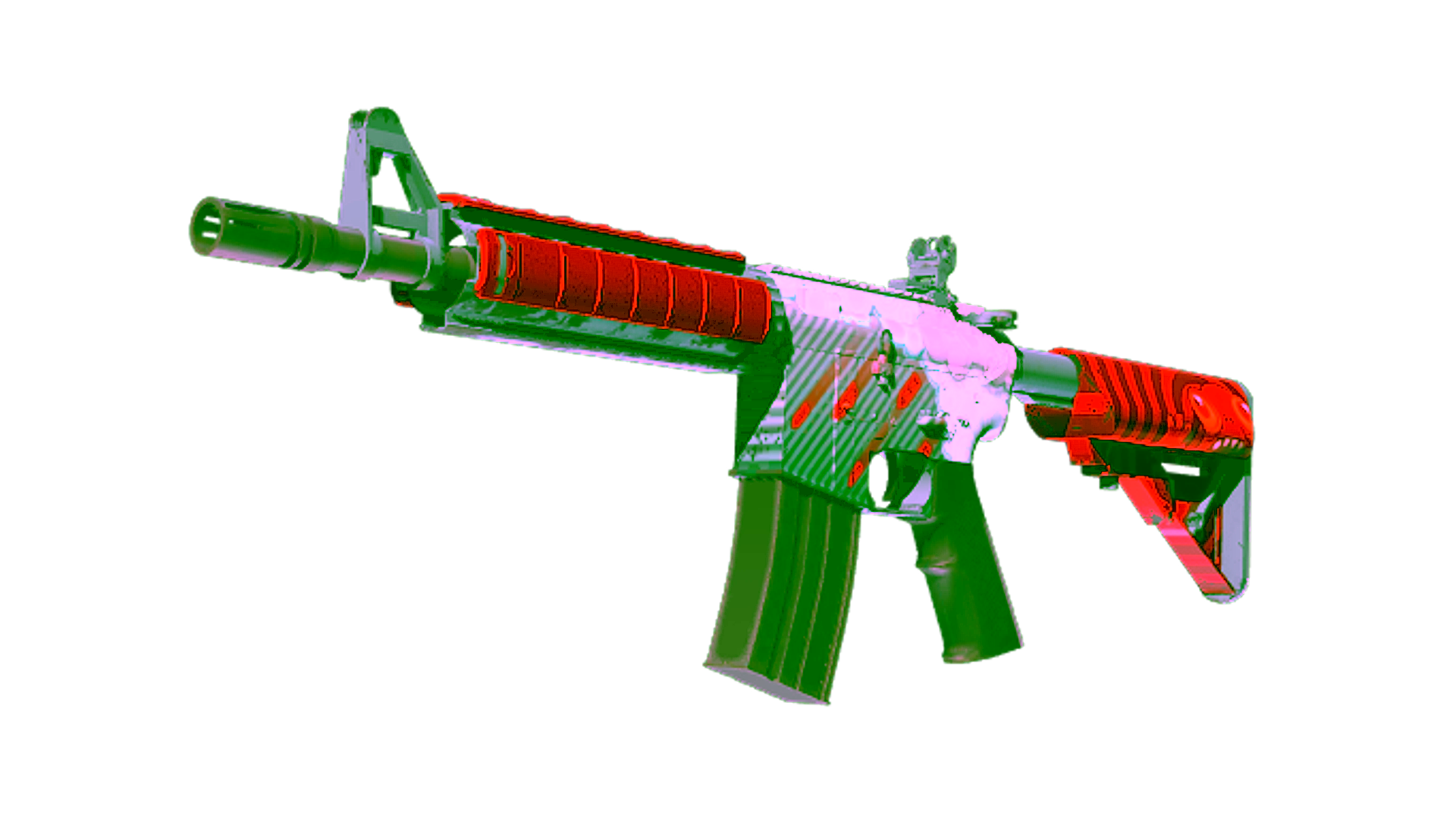 Display for StatTrak™ M4A4 | Bullet Rain (Factory New)
