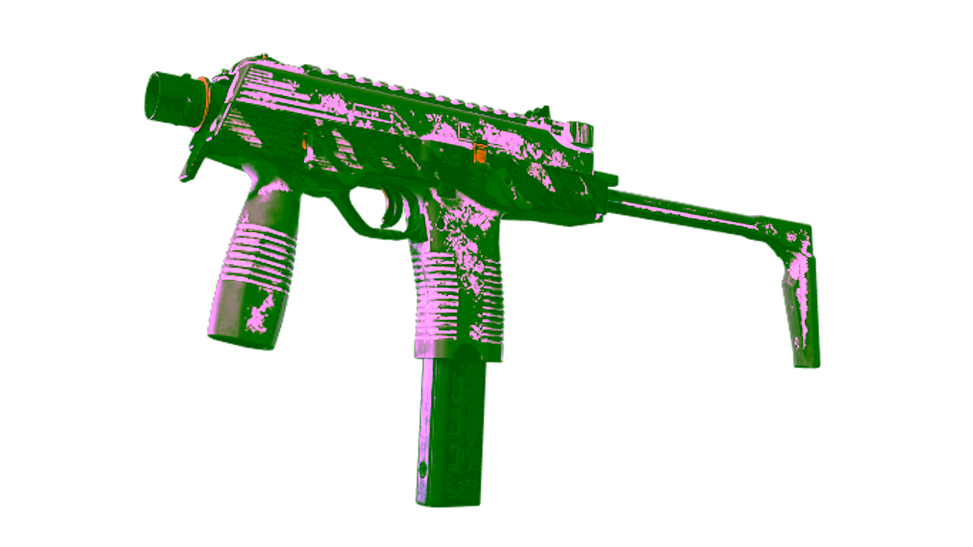 Display for Souvenir MP9 | Arctic Tri-Tone (Battle-Scarred)