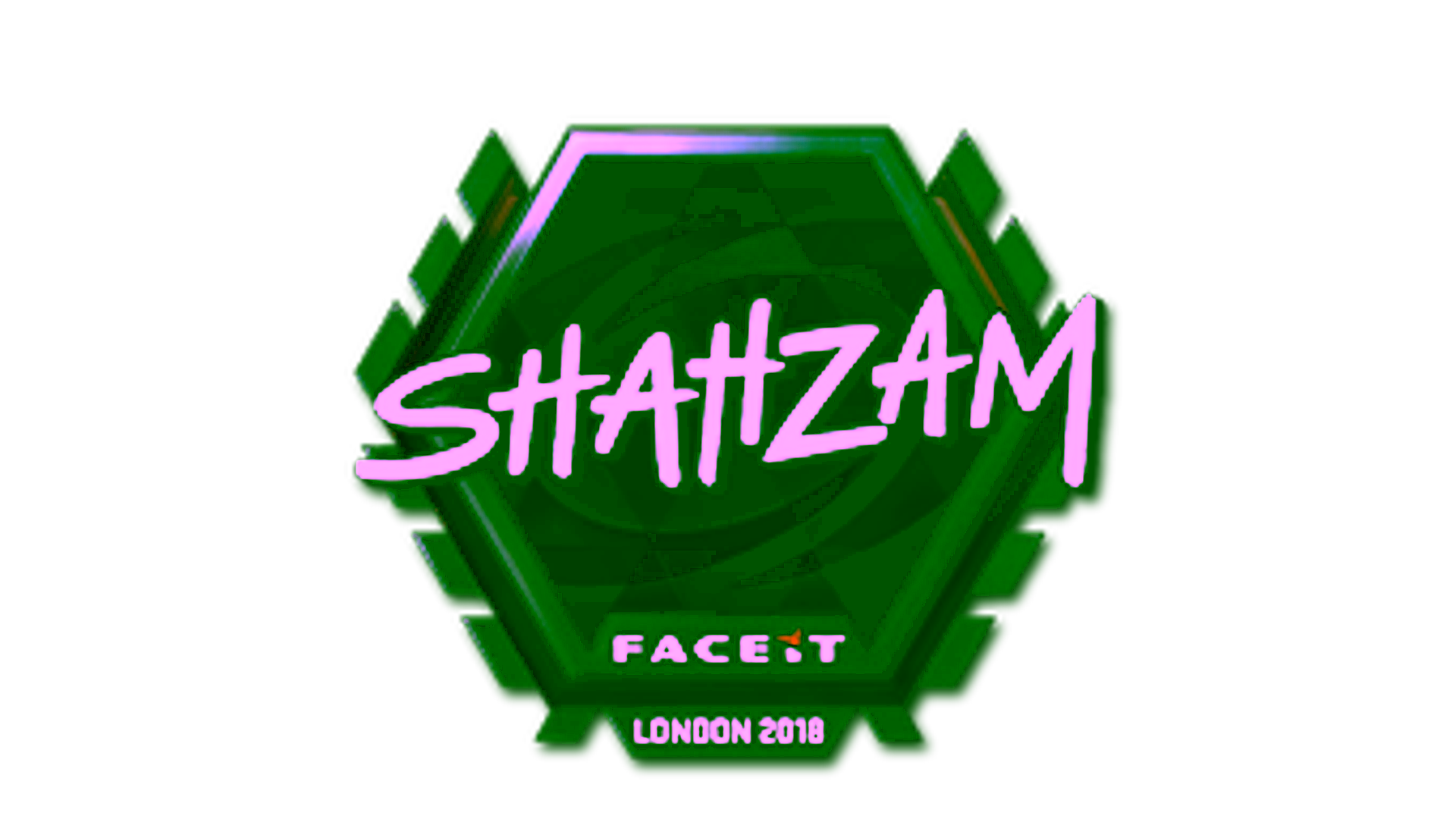 Visar för Sticker | ShahZaM (Foil) | London 2018