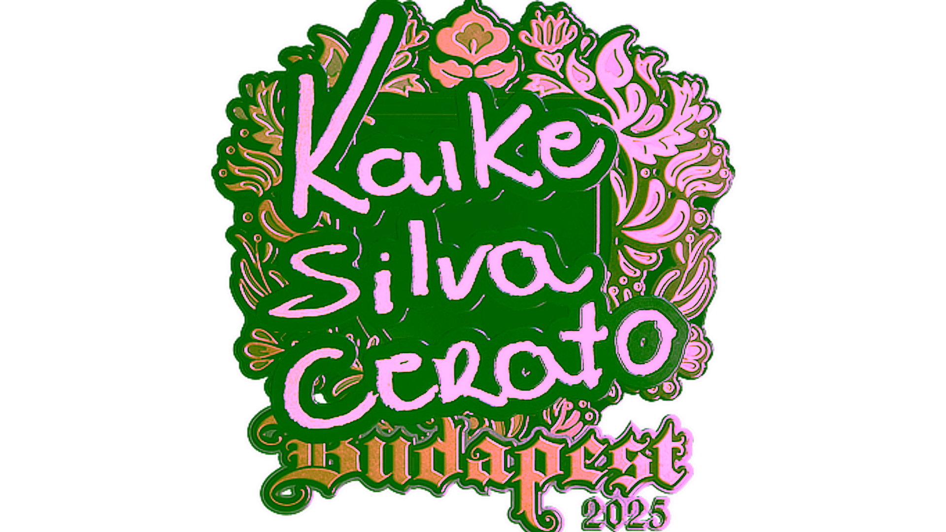 Sticker | KSCERATO (Gold) | Budapest 2025 için görüntü