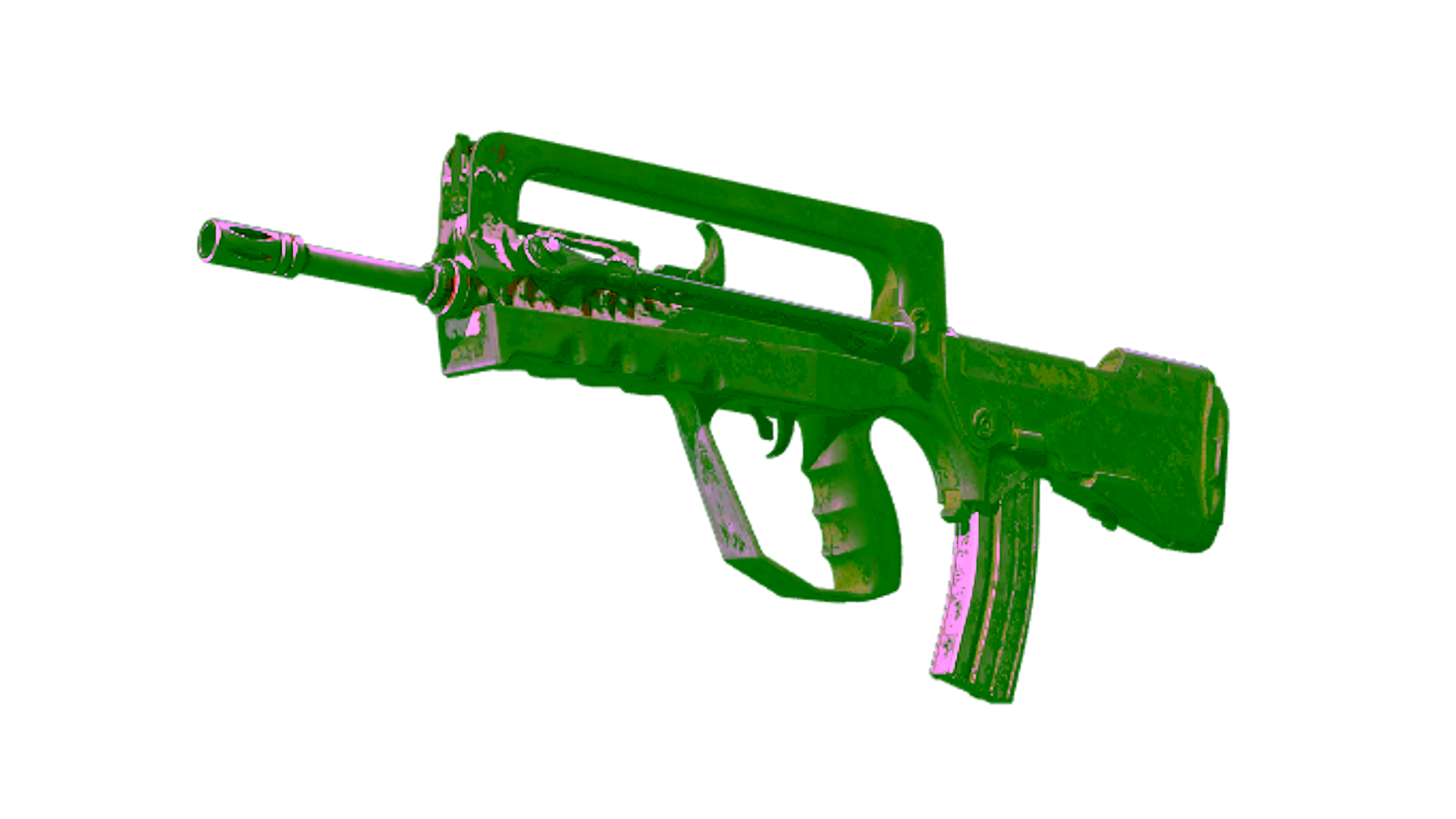 Display for Souvenir FAMAS | Spitfire (Battle-Scarred)