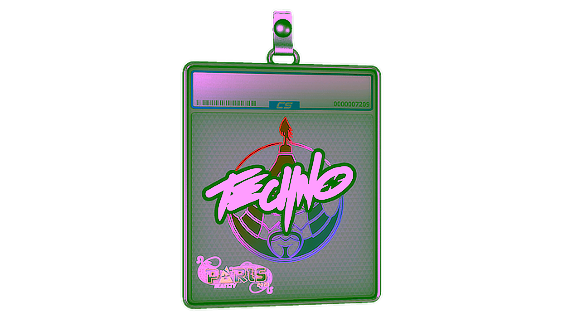 Display for Sticker Slab | Techno4K | Paris 2023