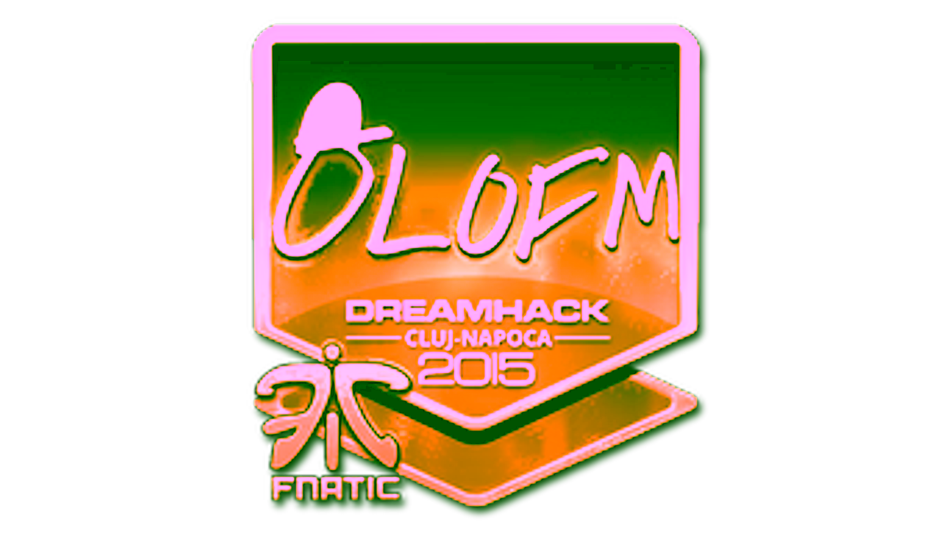 عرض لـ Sticker | olofmeister (Gold) | Cluj-Napoca 2015