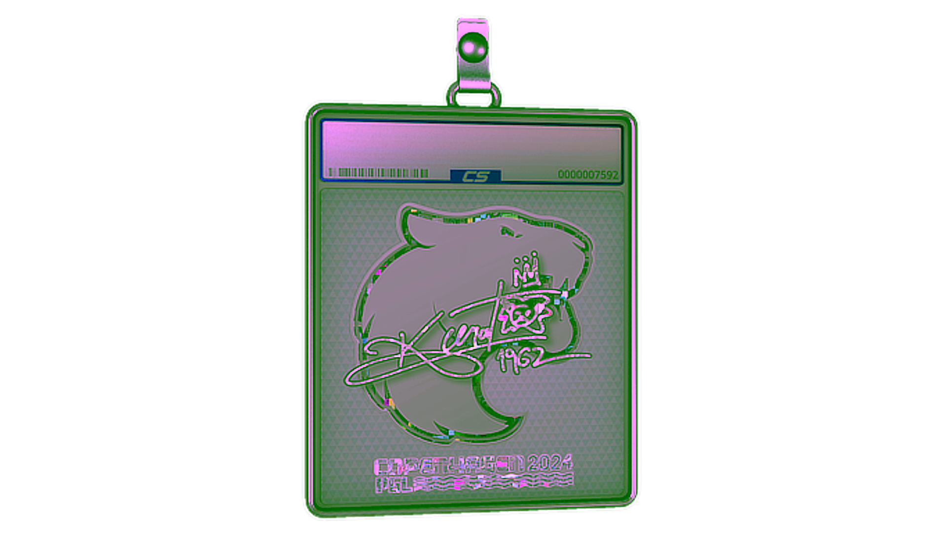Wyświetl dla Sticker Slab | KSCERATO (Glitter) | Copenhagen 2024