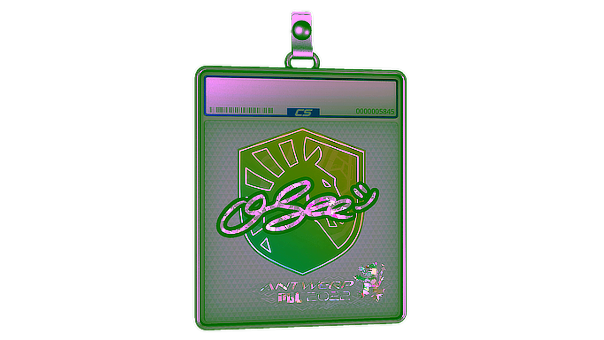 Display for Sticker Slab | oSee (Glitter) | Antwerp 2022