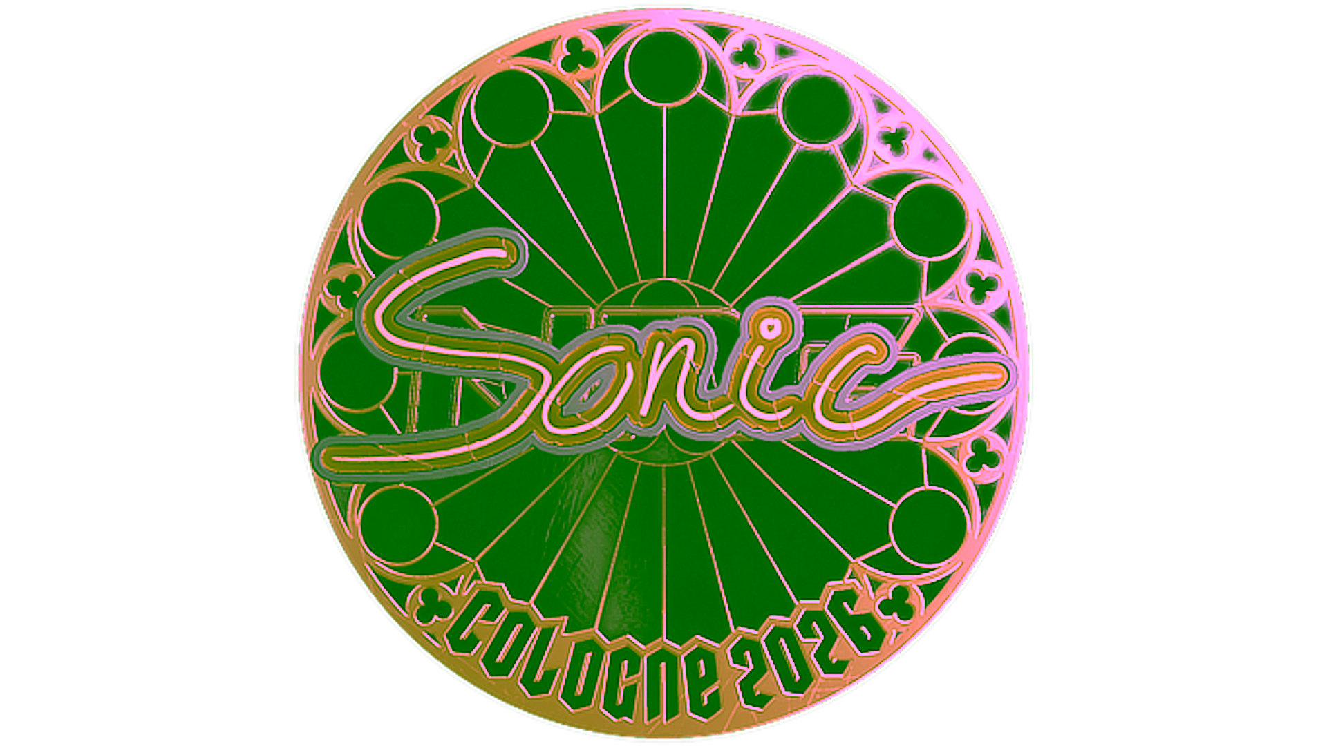 Display for Sticker | Sonic (Gold) | Cologne 2026