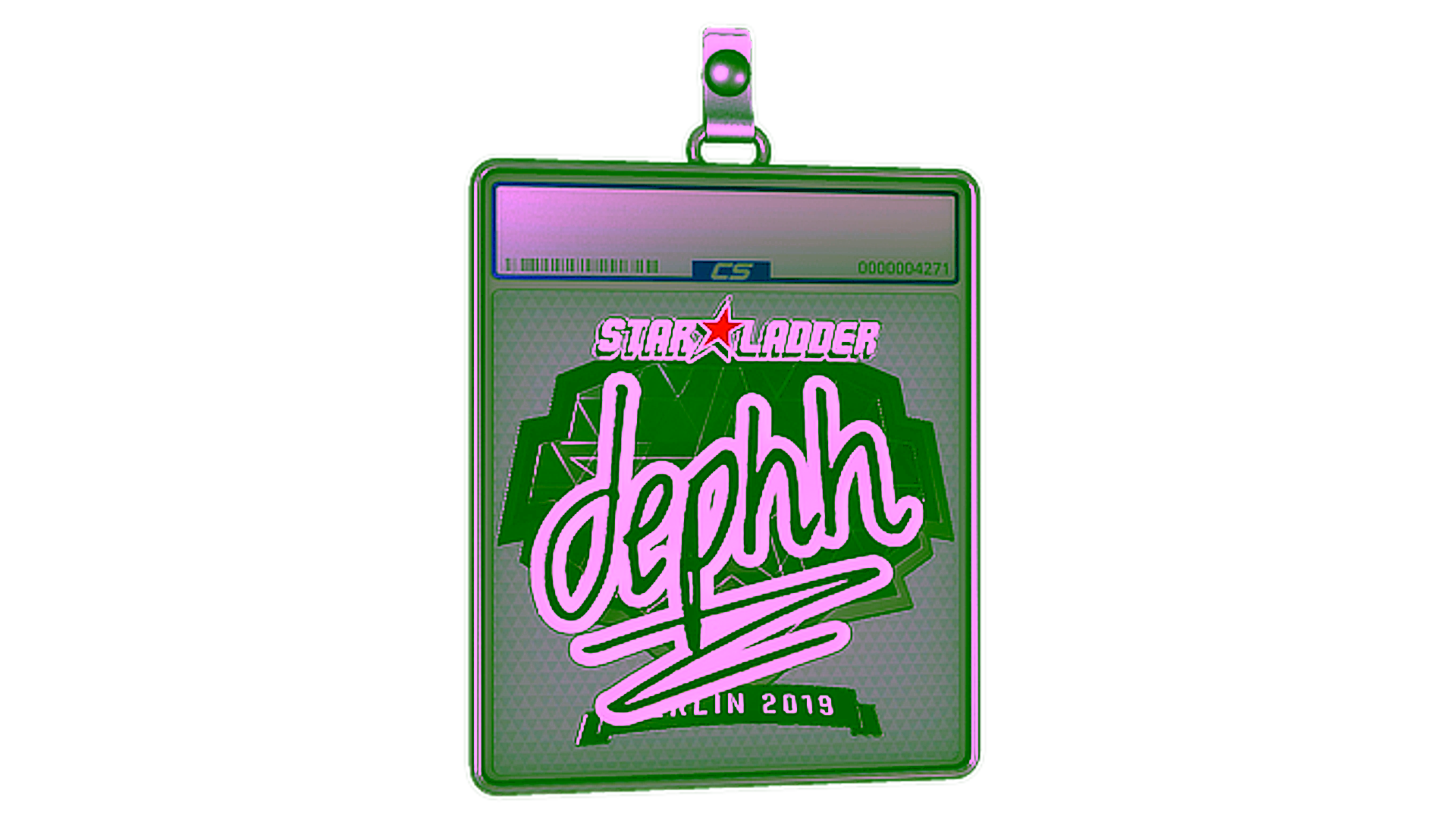 Дисплей для Sticker Slab | dephh (Foil) | Berlin 2019