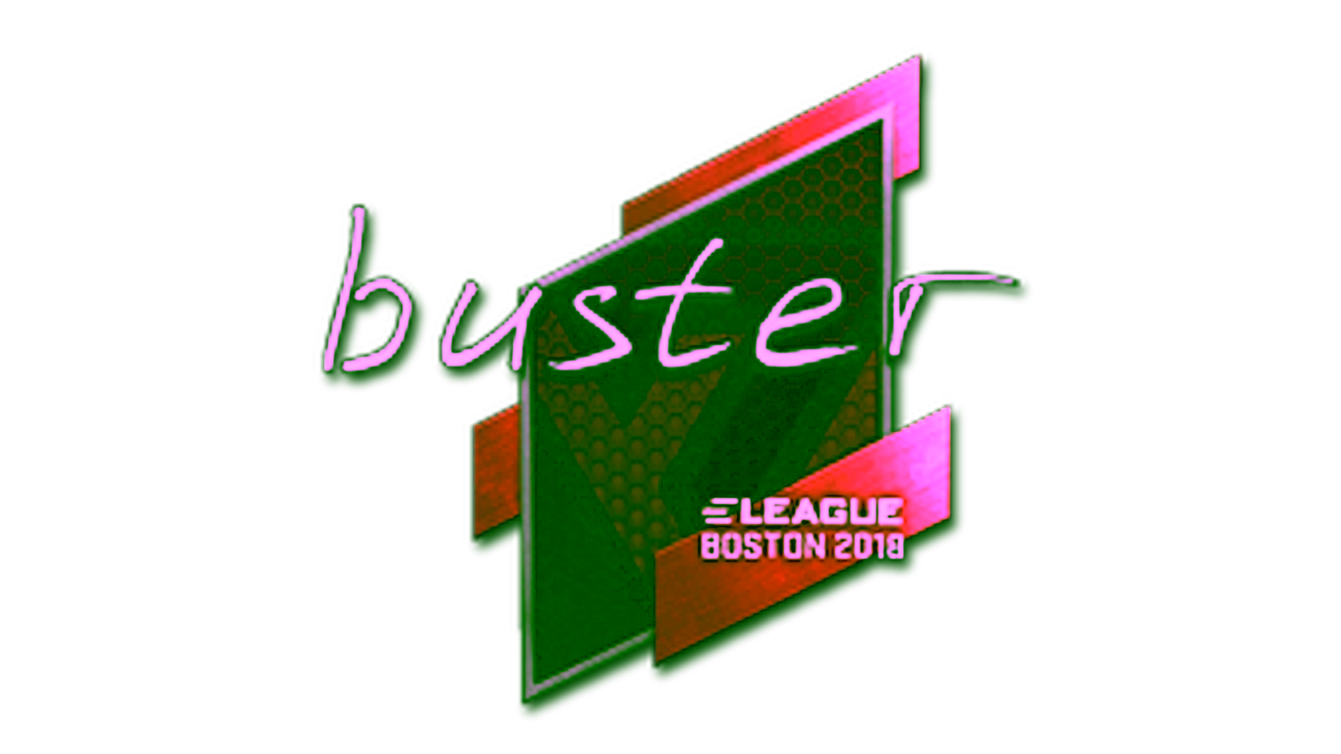 Display for Sticker | buster | Boston 2018