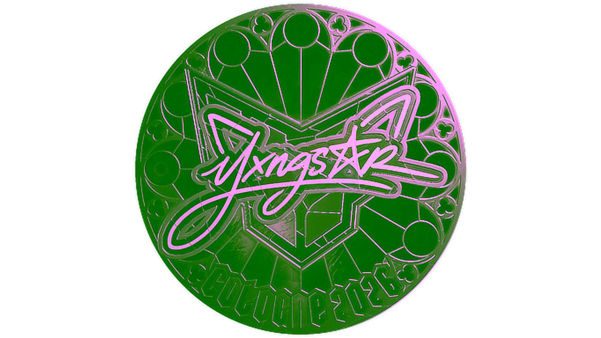Visar för Sticker | yxngstxr (Foil) | Cologne 2026