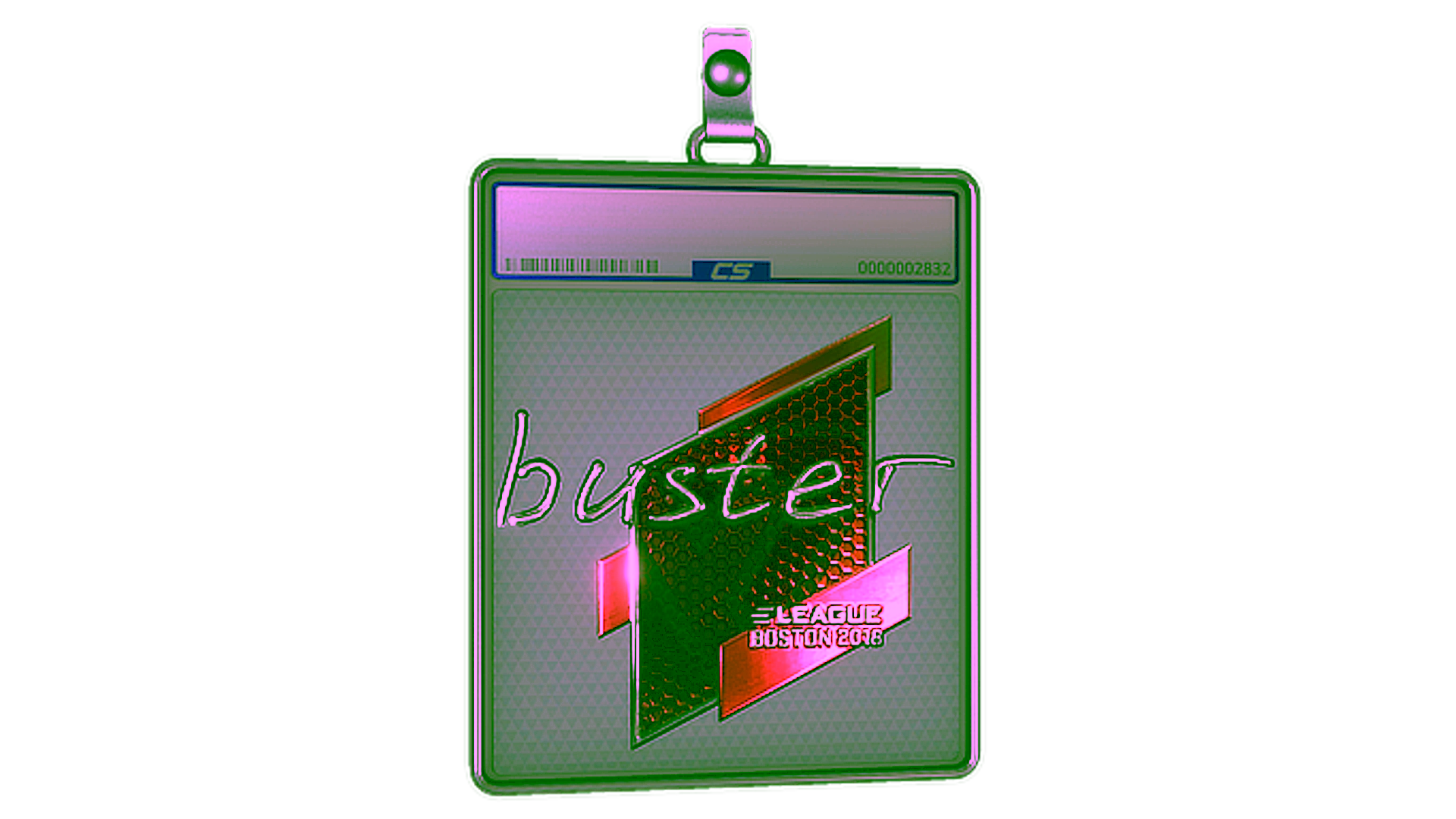 Mostrar para Sticker Slab | buster (Foil) | Boston 2018