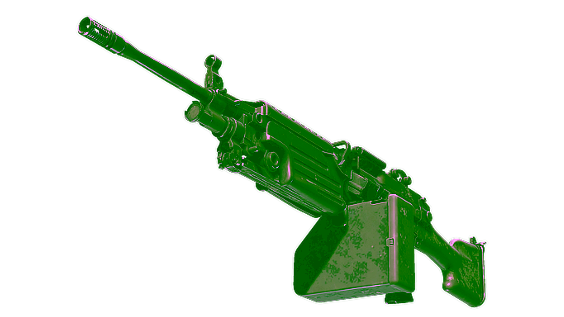 عرض لـ M249 | Sage Camo (Battle-Scarred)