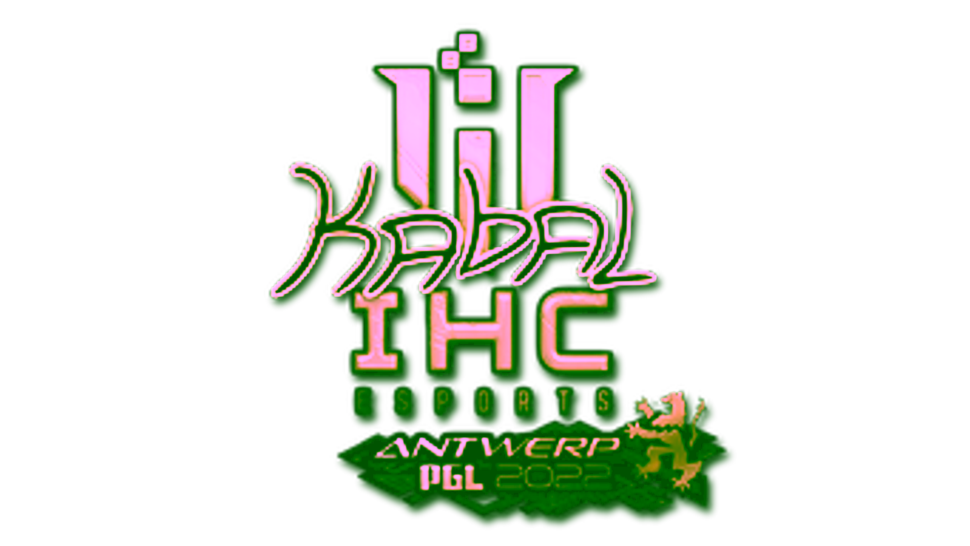 Display for Sticker | kabal (Gold) | Antwerp 2022