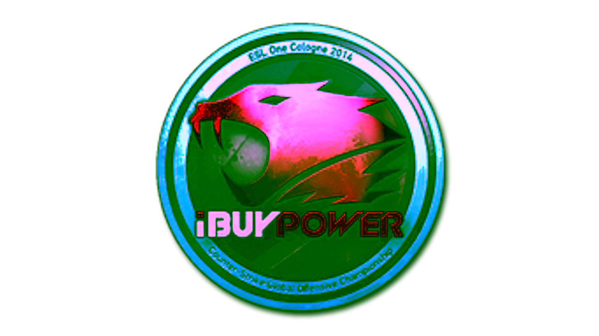 Visar för Sticker | iBUYPOWER (Foil) | Cologne 2014