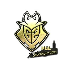 Sticker | G2 Esports (Gold) | Stockholm 2021