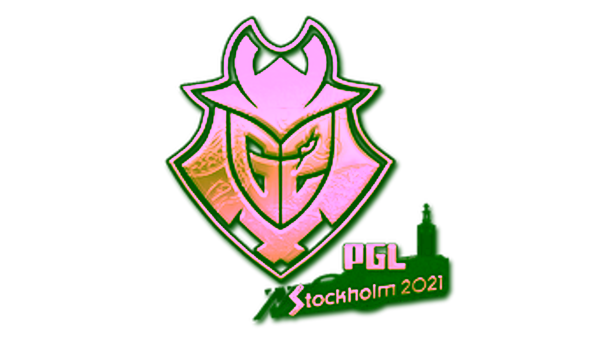 Display for Sticker | G2 Esports (Gold) | Stockholm 2021