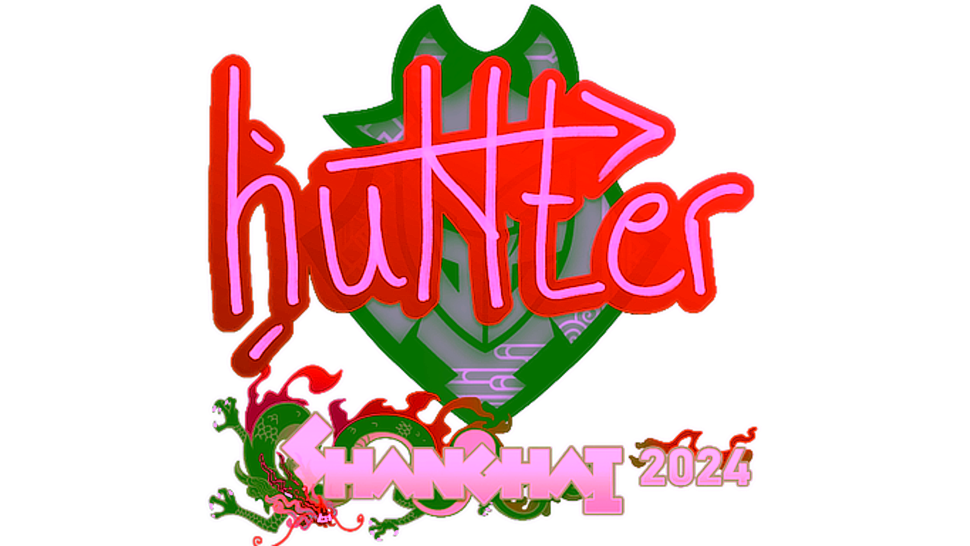 Display for Sticker | huNter- | Shanghai 2024