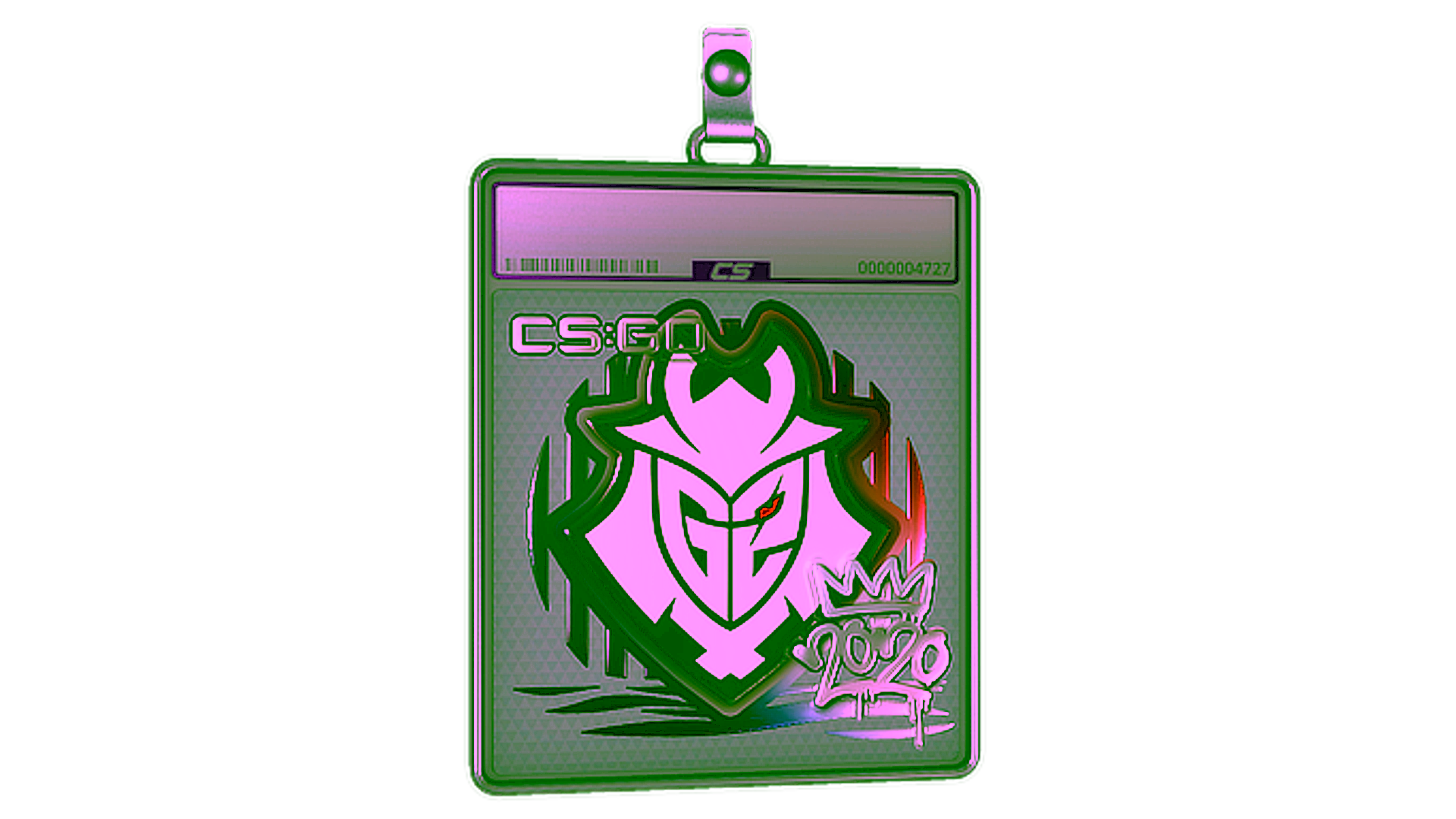 Affichage pour Sticker Slab | G2 (Foil) | 2020 RMR