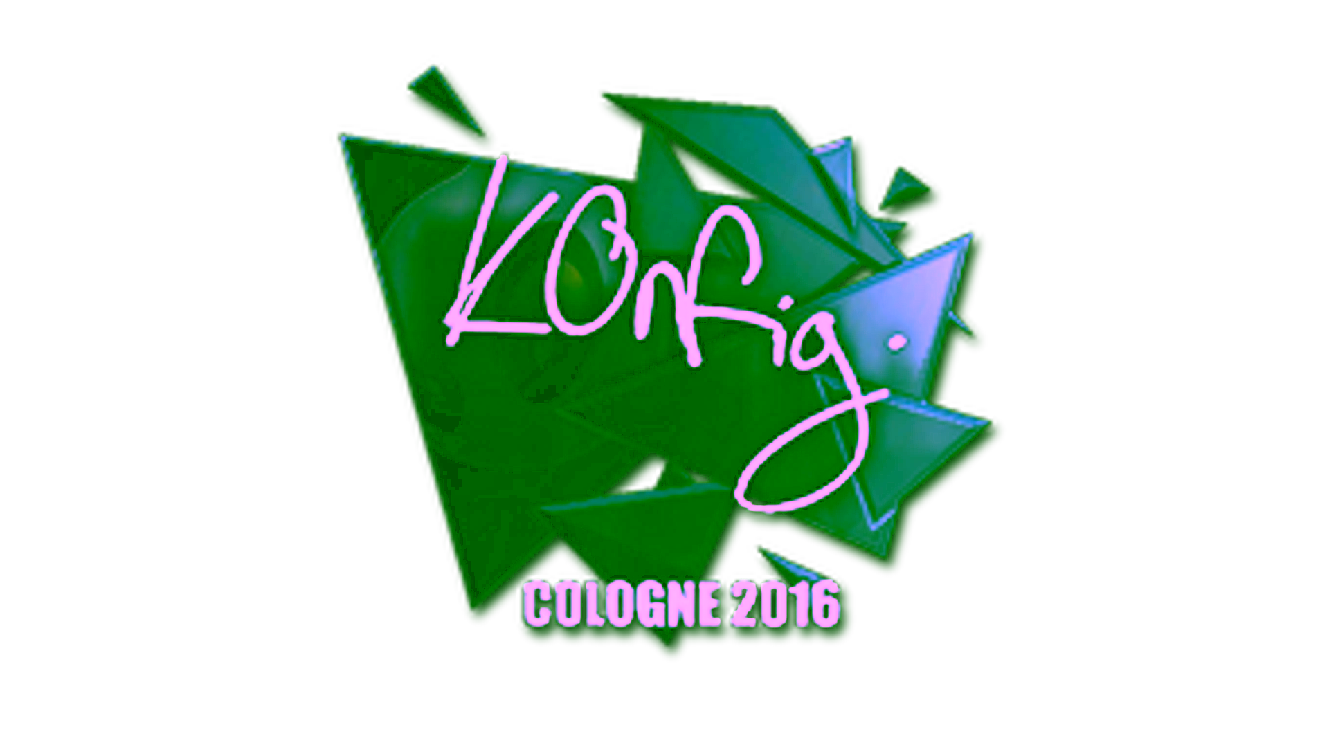 Display for Sticker | k0nfig (Foil) | Cologne 2016