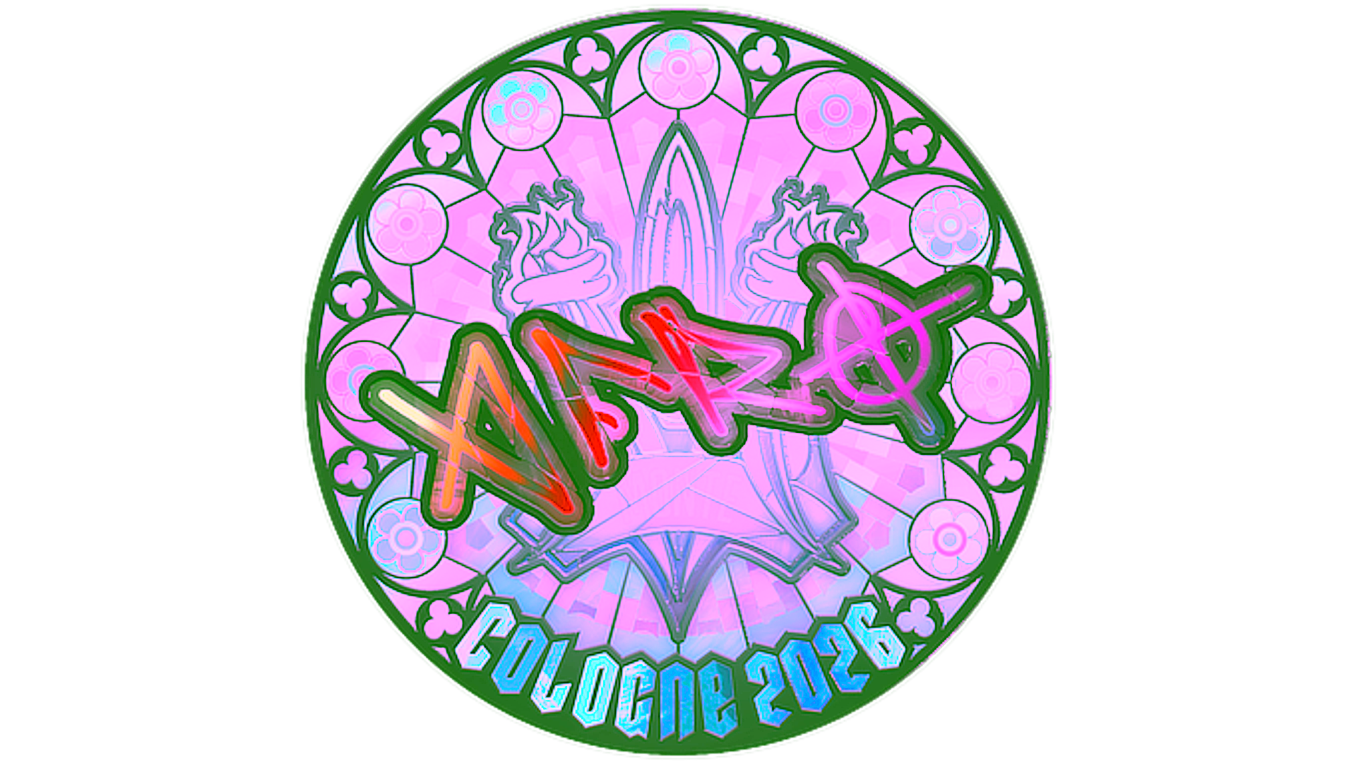 Visar för Sticker | afro (Holo) | Cologne 2026