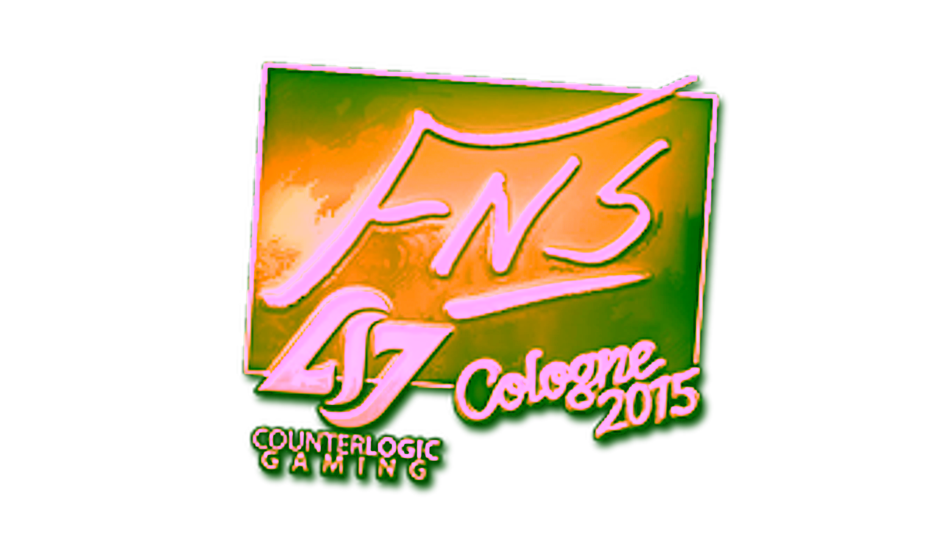 Affichage pour Sticker | FNS (Gold) | Cologne 2015