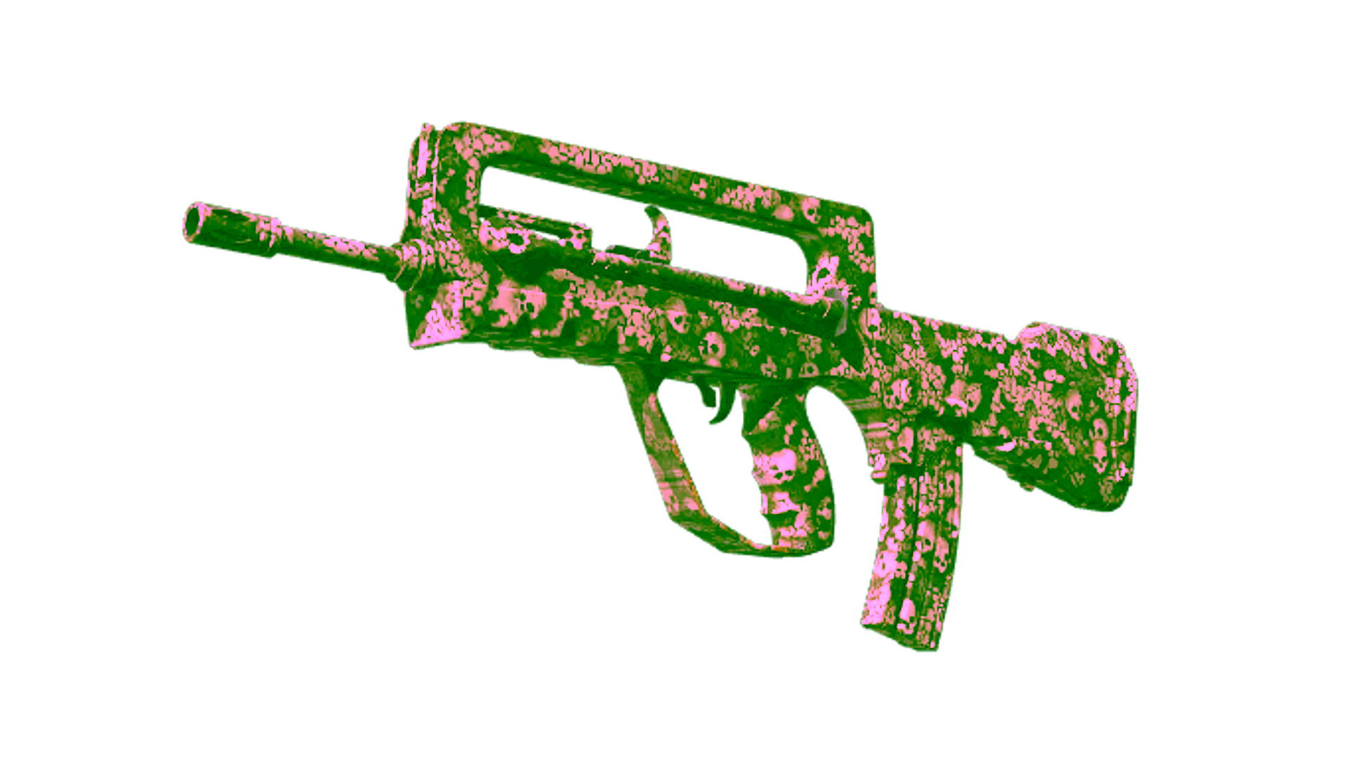 Display for FAMAS | Macabre (Factory New)