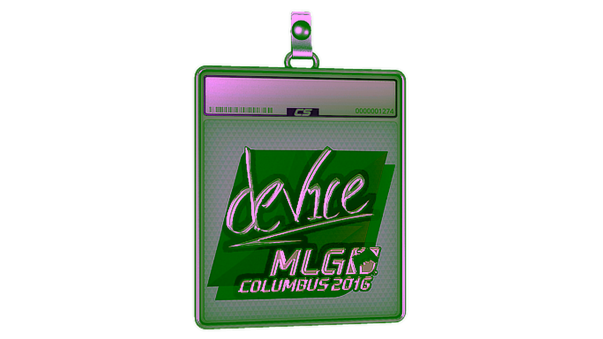 Affichage pour Sticker Slab | device (Foil) | MLG Columbus 2016