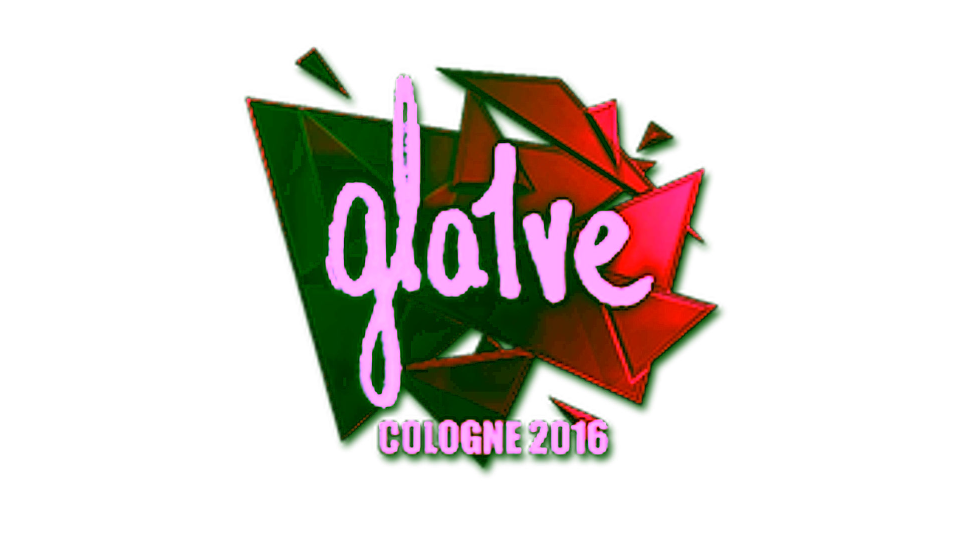 Display for Sticker | gla1ve (Foil) | Cologne 2016