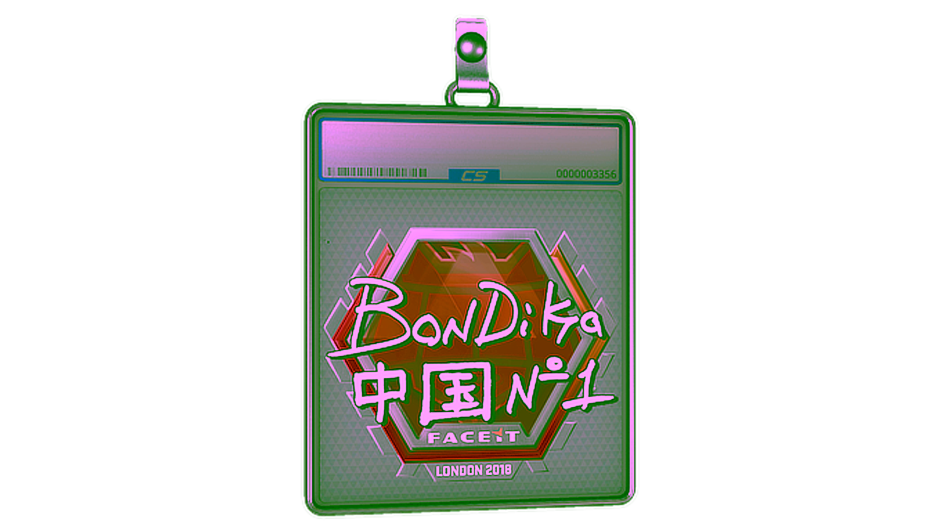 Display for Sticker Slab | bondik | London 2018