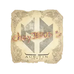 Sticker chayJESUS Austin 2025