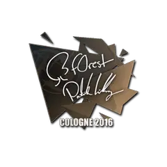 Sticker f0rest Cologne 2016