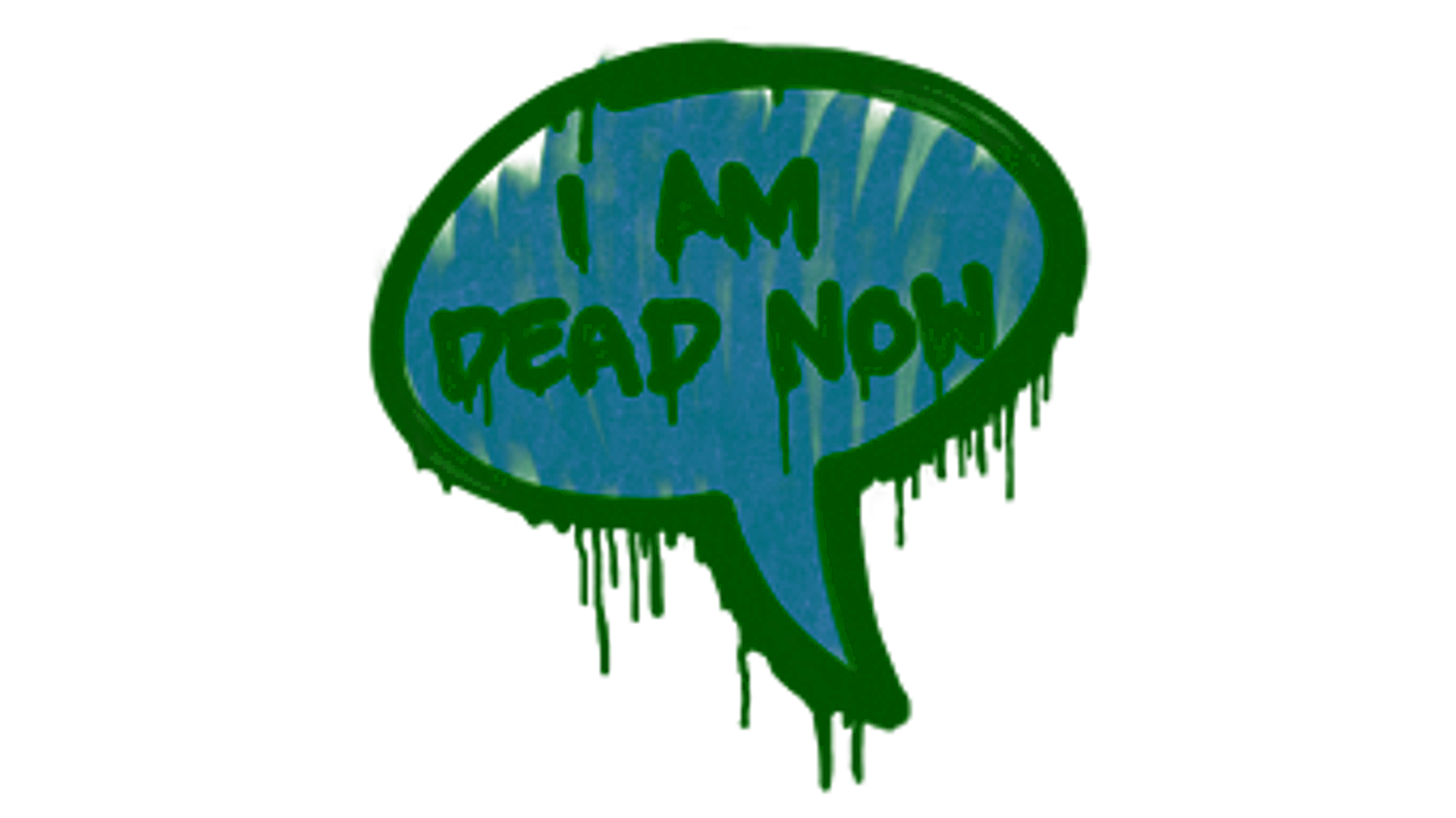 Display for Sealed Graffiti | Dead Now (SWAT Blue)