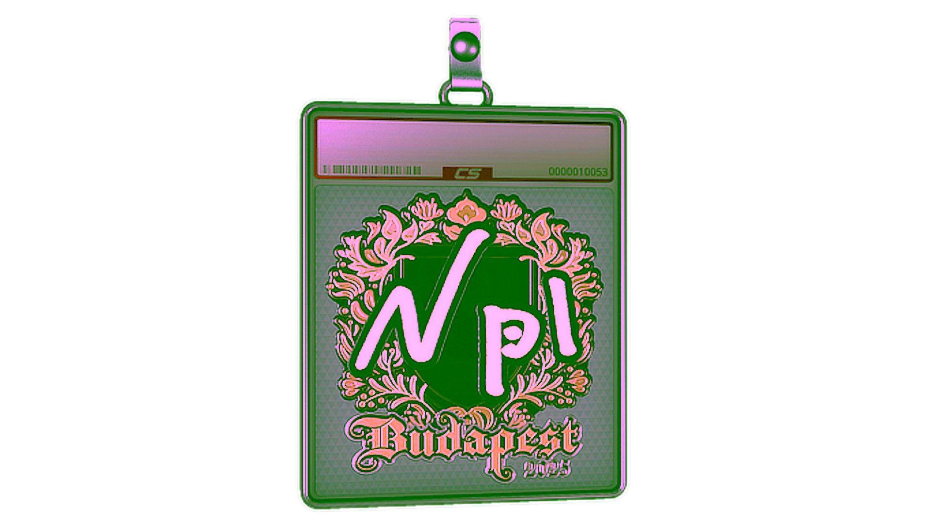 Anzeige für Sticker Slab | npl (Gold) | Budapest 2025