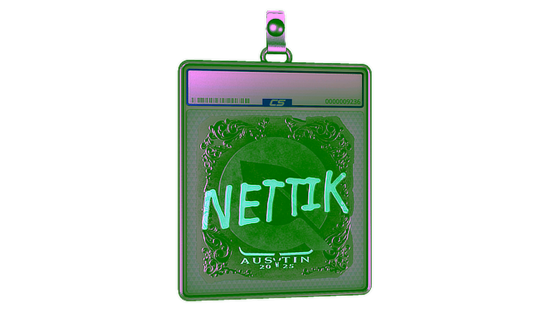 Display for Sticker Slab | nettik (Foil) | Austin 2025