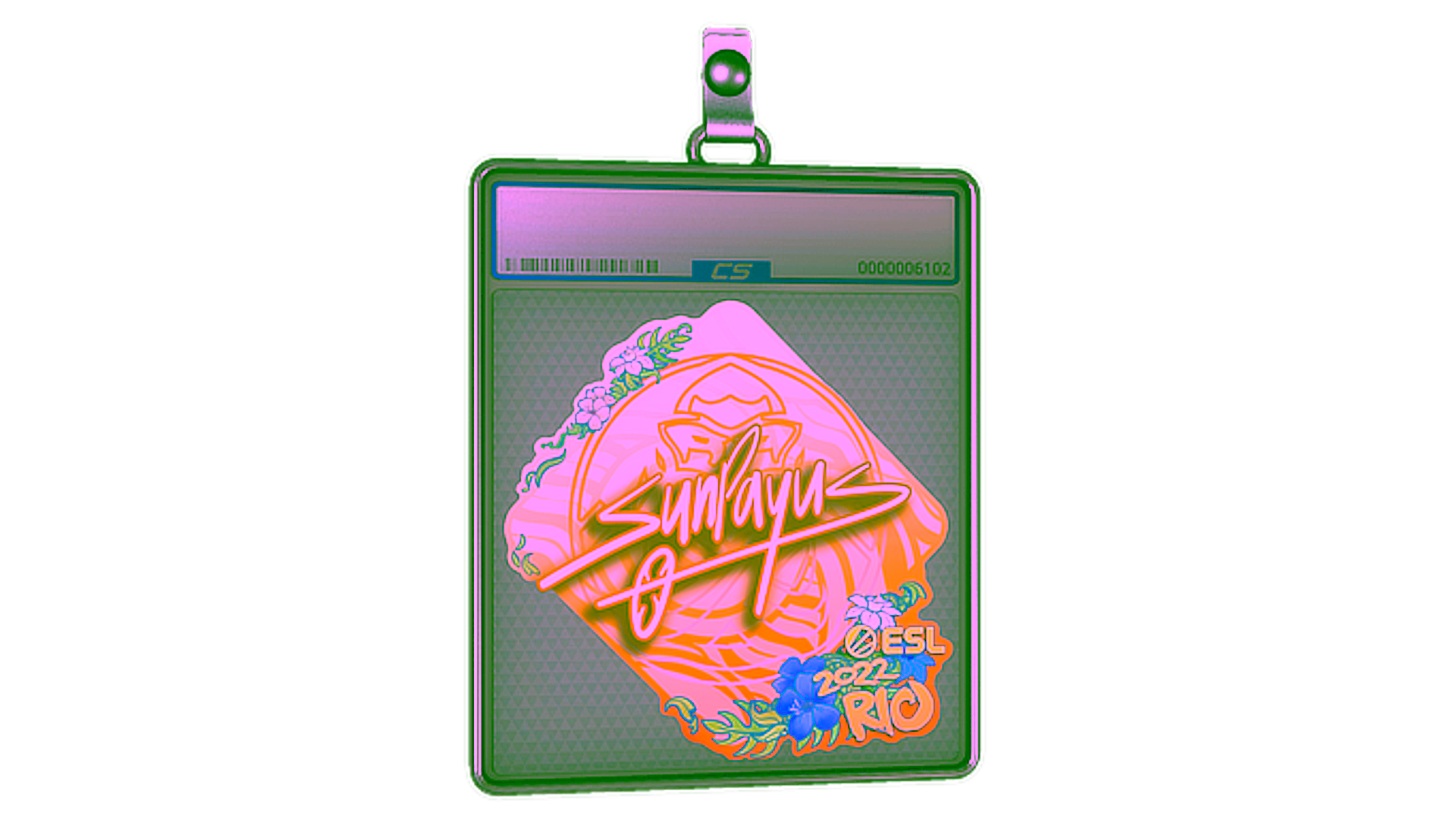 Display for Sticker Slab | SunPayus | Rio 2022