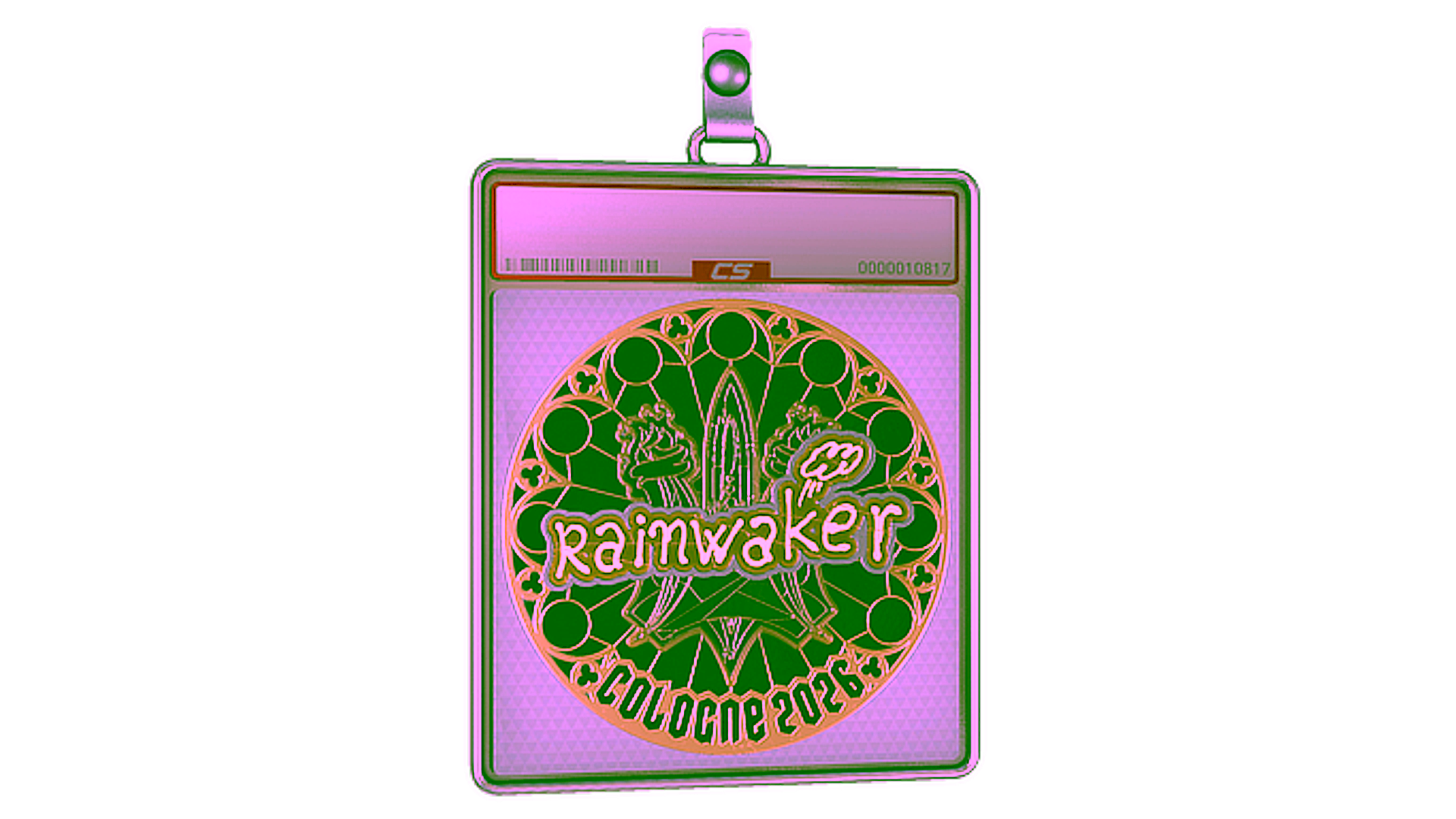 Display for Sticker Slab | Rainwaker (Gold) | Cologne 2026