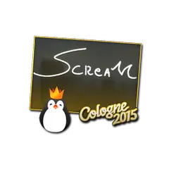 Sticker ScreaM Cologne 2015