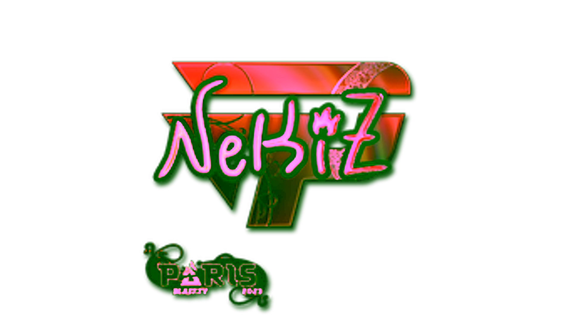 Display for Sticker | NEKiZ (Holo) | Paris 2023