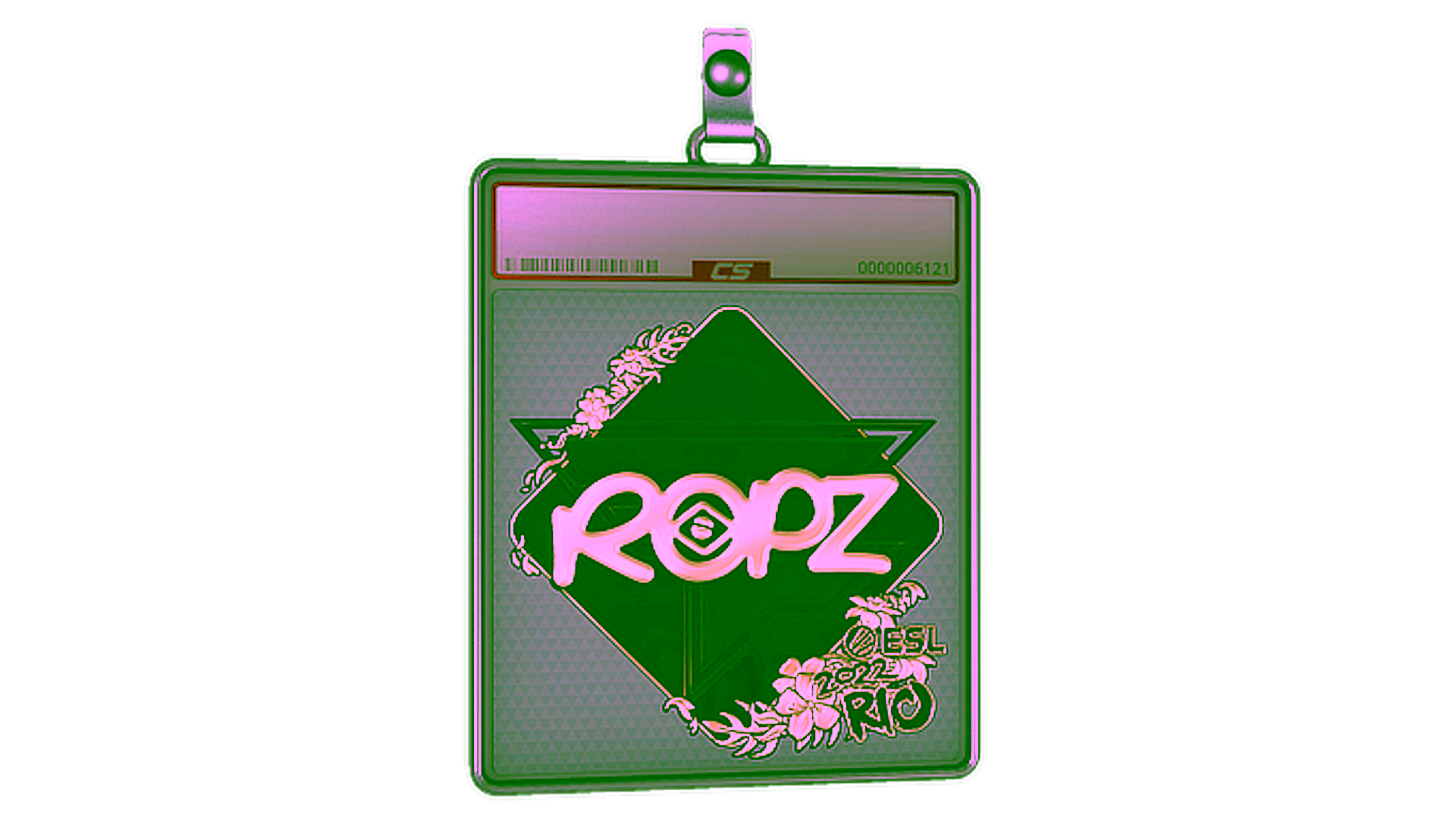 Visar för Sticker Slab | ropz (Gold) | Rio 2022