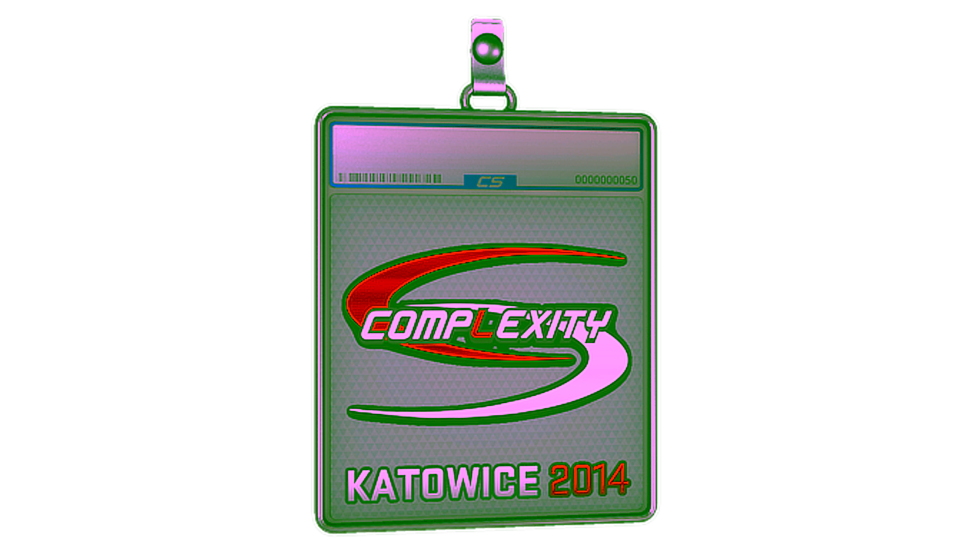 Display for Sticker Slab | compLexity Gaming | Katowice 2014