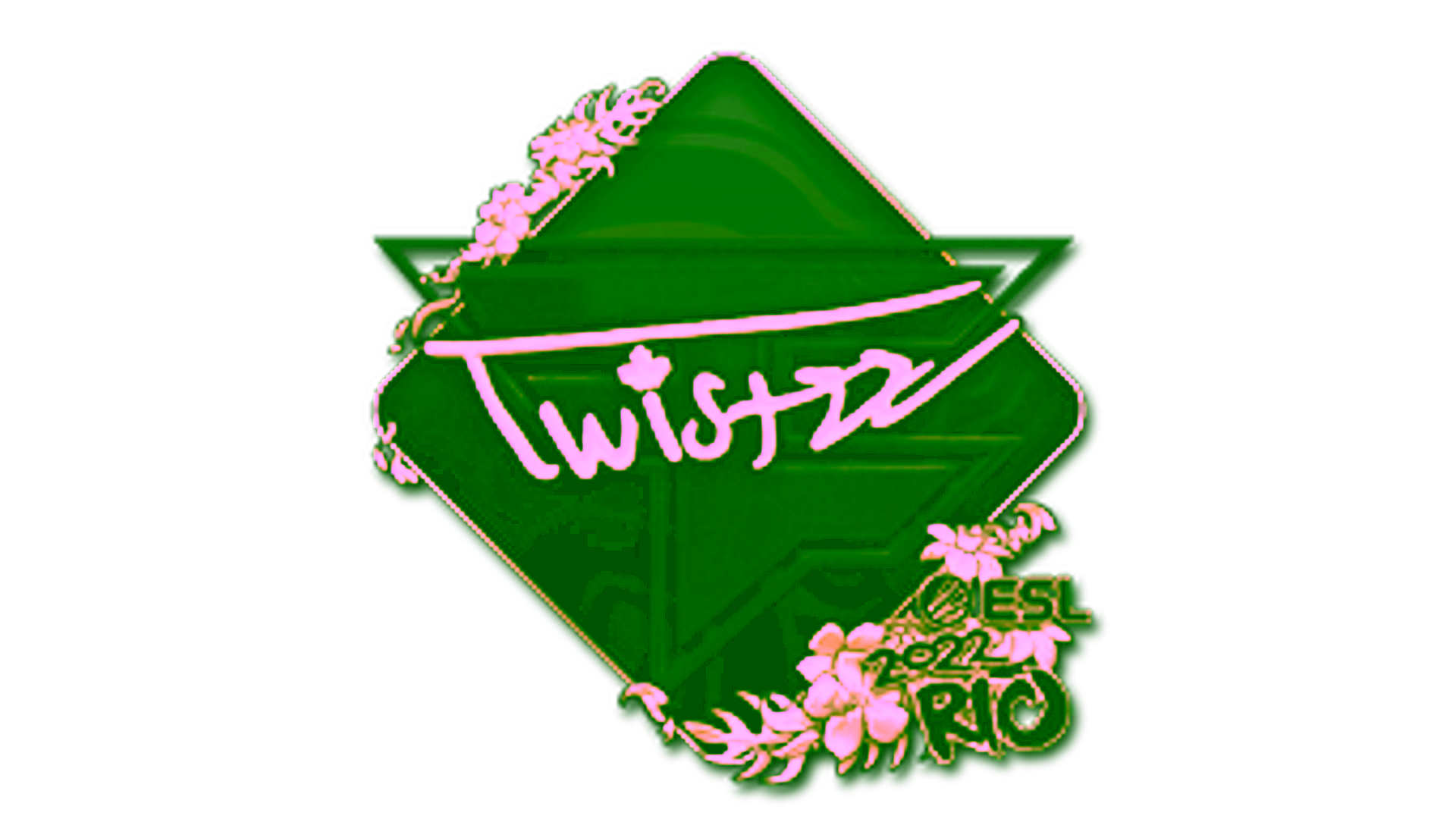 Rodyti Sticker | Twistzz (Gold) | Rio 2022