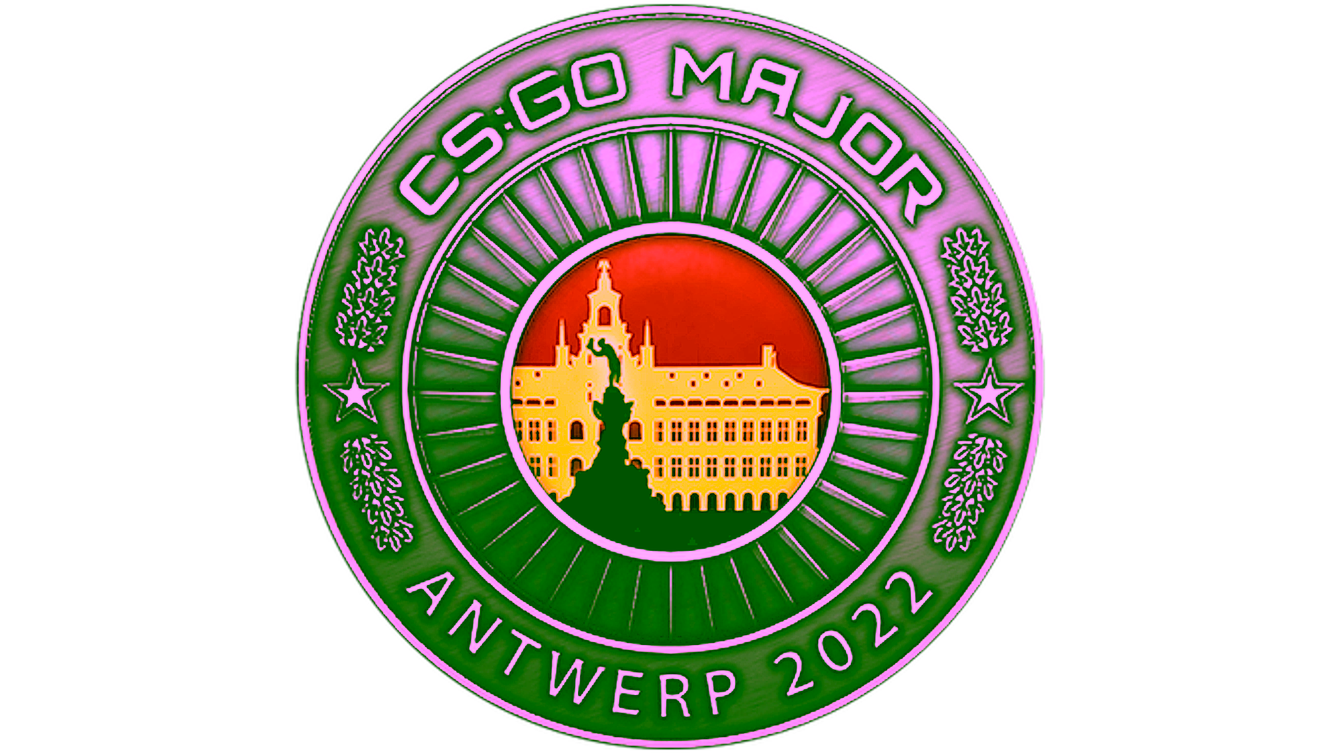Display for Antwerp 2022 Silver Coin