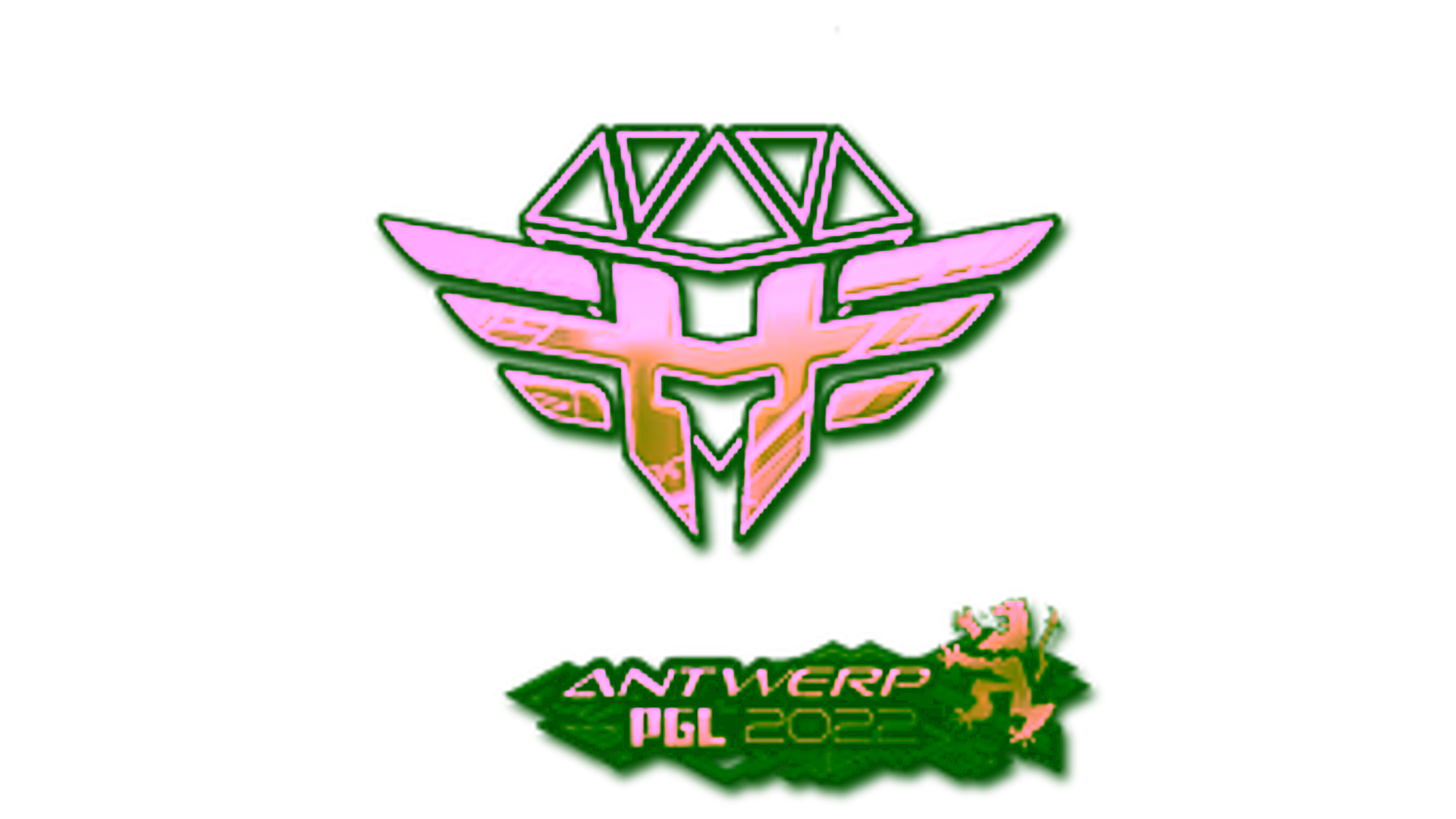 Display for Sticker | Heroic (Gold) | Antwerp 2022