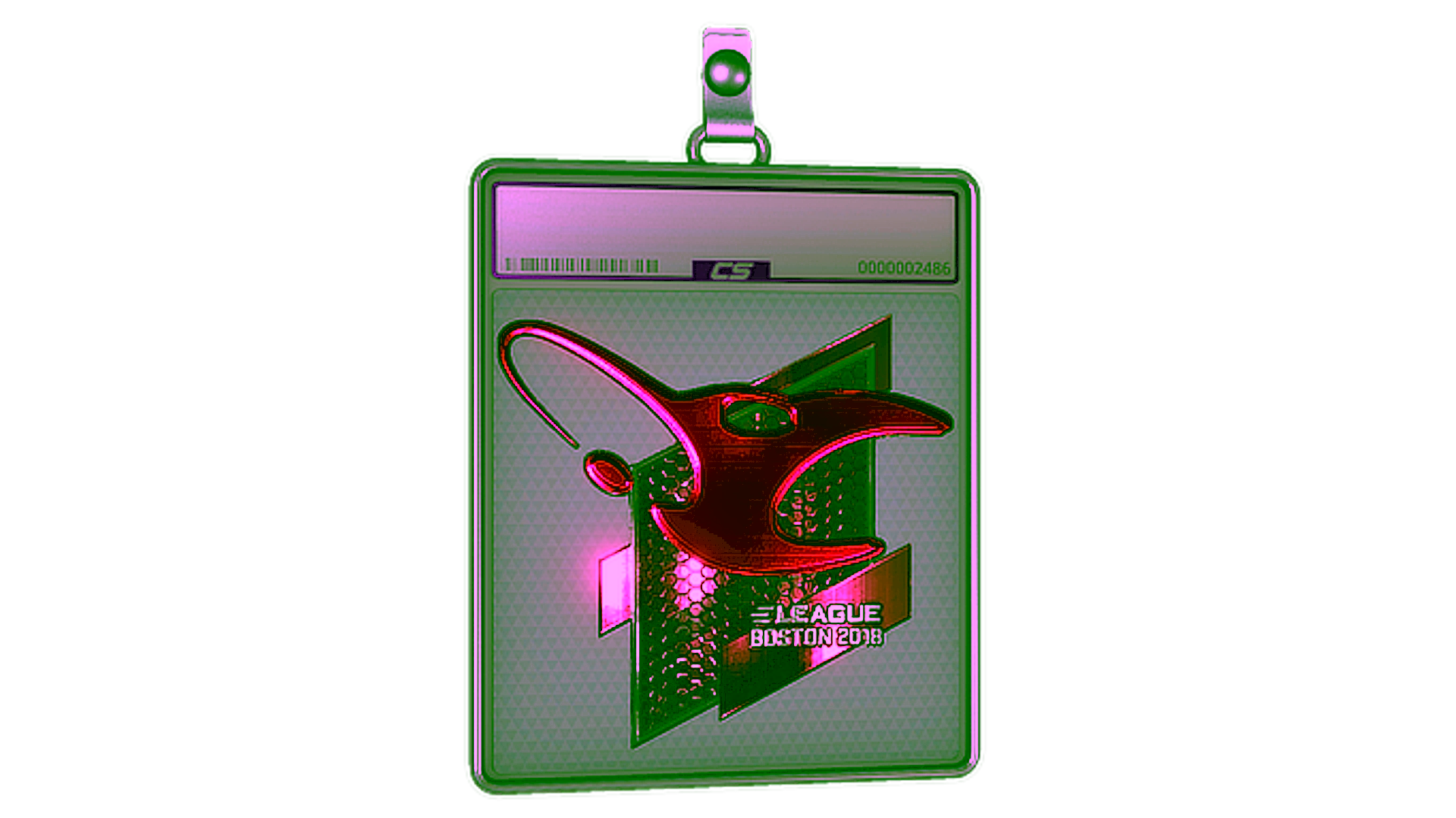 Display for Sticker Slab | mousesports (Foil) | Boston 2018