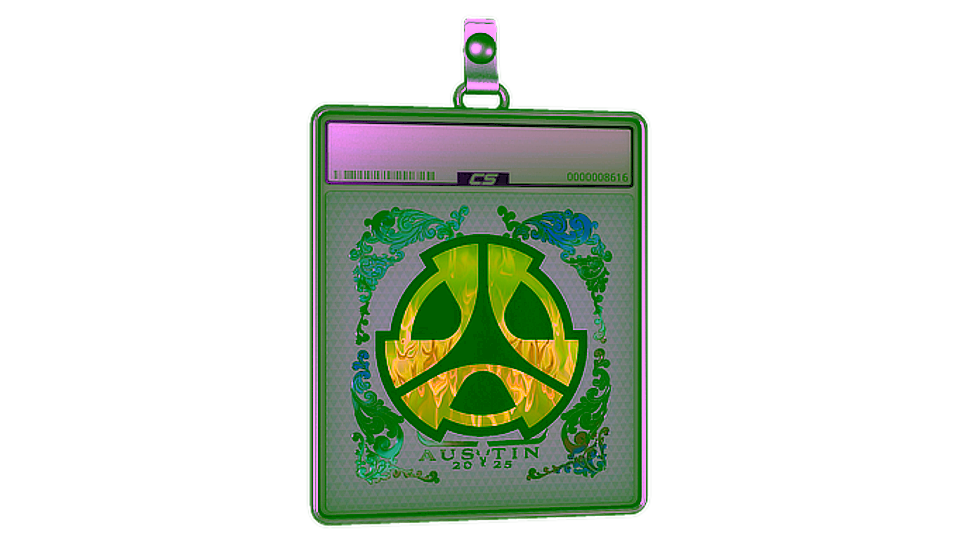 عرض لـ Sticker Slab | M80 (Holo) | Austin 2025