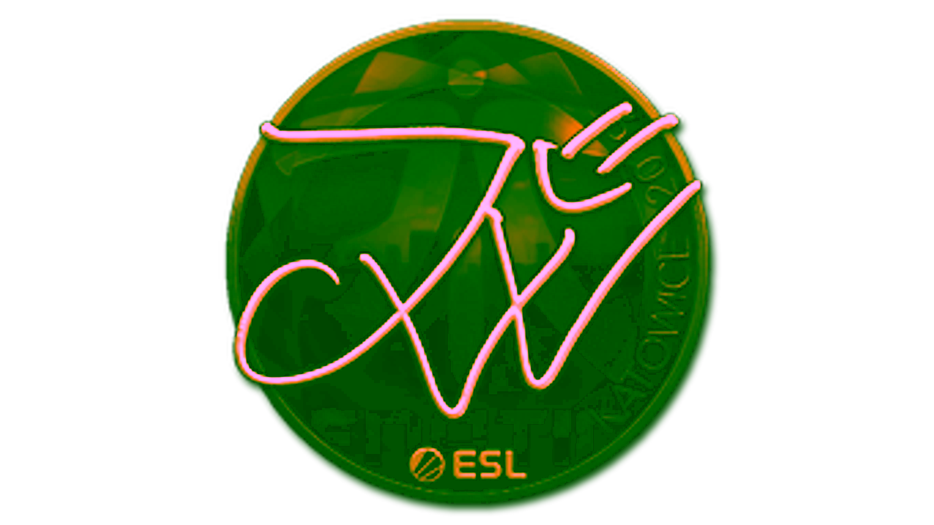 Sticker | JW (Gold) | Katowice 2019 için görüntü