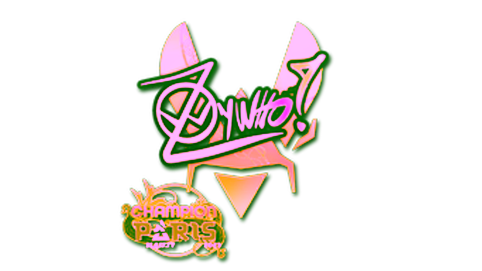 Display for Sticker | ZywOo (Holo, Champion) | Paris 2023