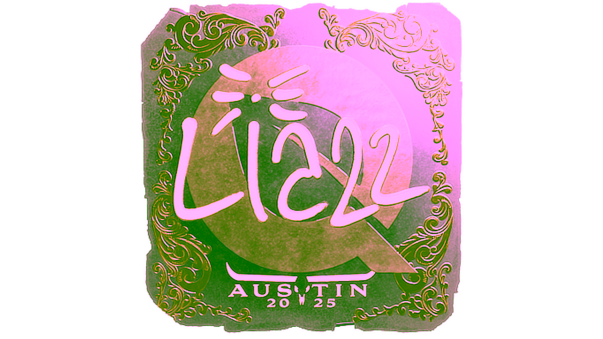 عرض لـ Sticker | Liazz (Gold) | Austin 2025