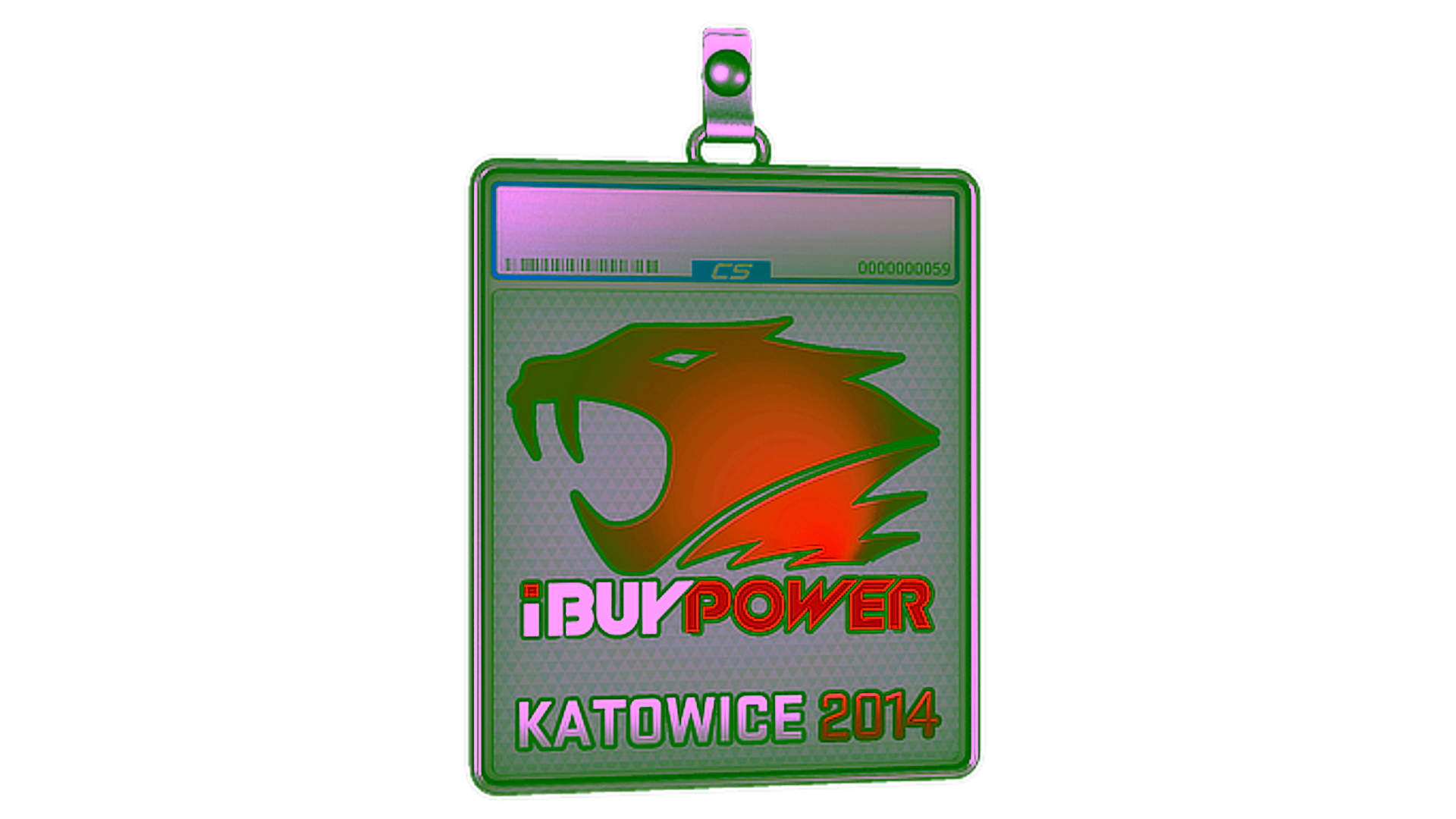 Display for Sticker Slab | iBUYPOWER | Katowice 2014
