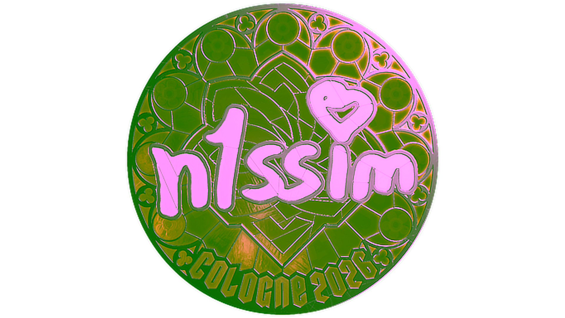 Display for Sticker | n1ssim (Foil) | Cologne 2026