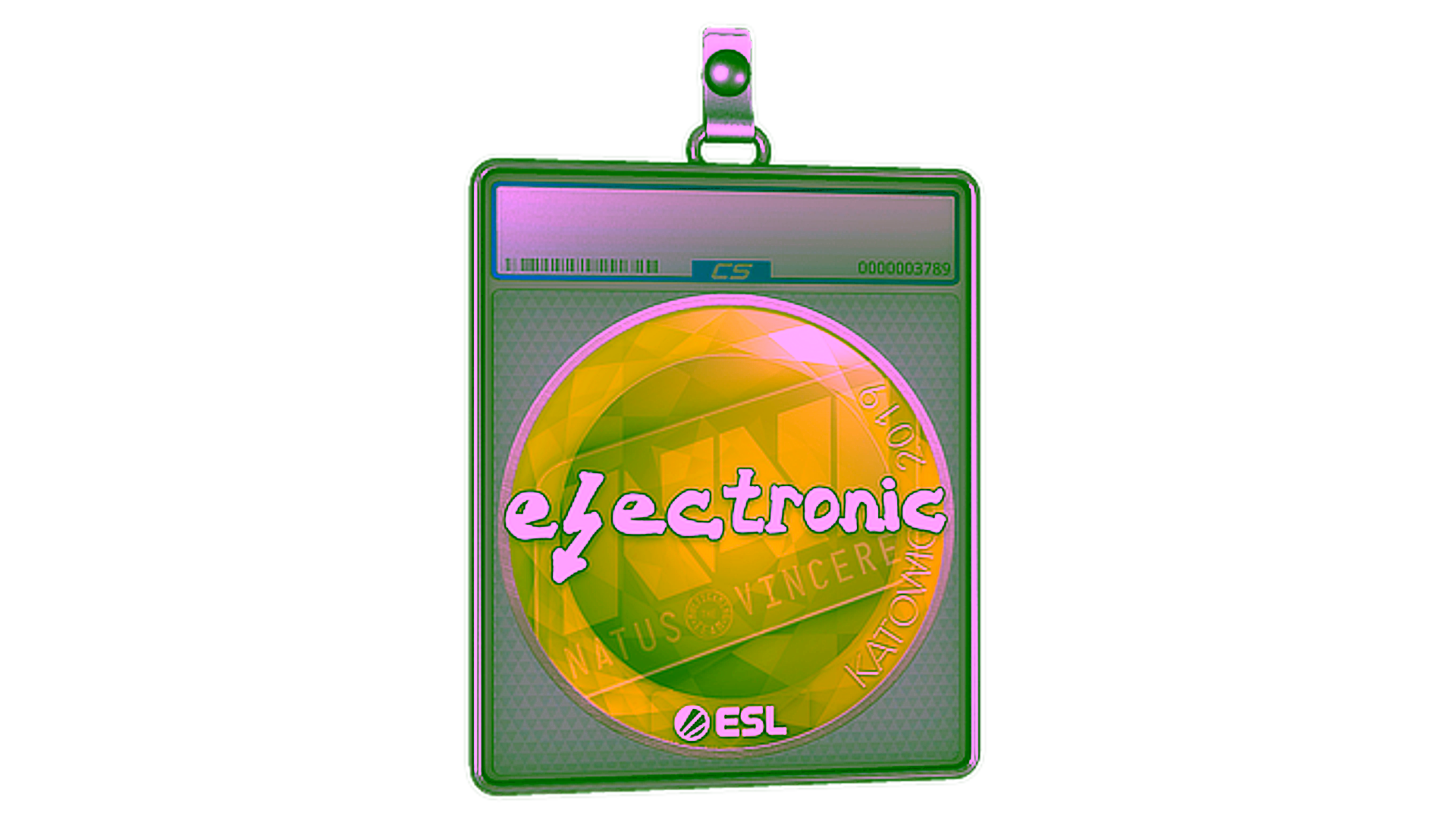 عرض لـ Sticker Slab | electronic | Katowice 2019